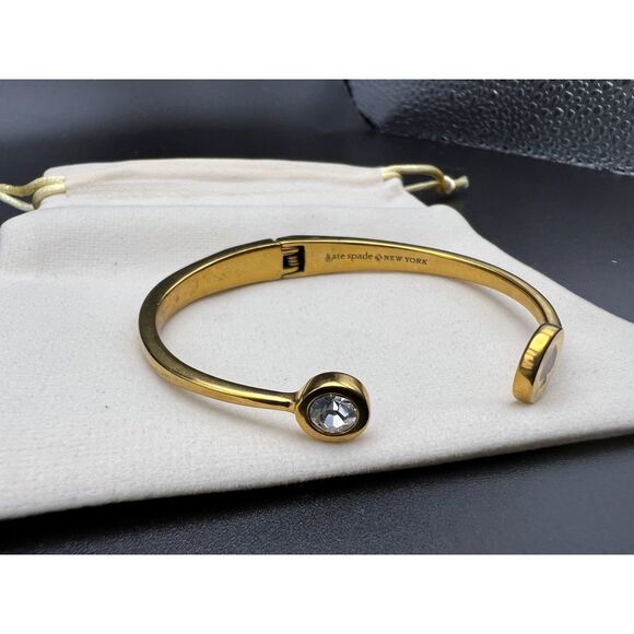 Kate Spade Spot the Spade Hinged Cuff - Picture 6 of 6